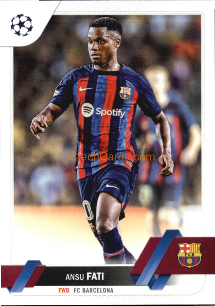 Ansu Fati 2022/23 Topps Club Competitions #193