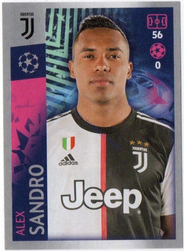 Alex Sandro 2019/20 Topps sticker #218