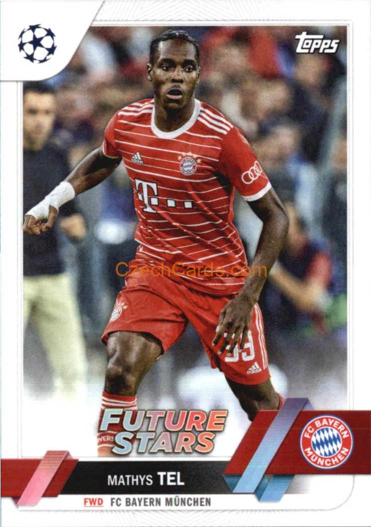 Mathys Tel 2022/23 Topps Club Competitions #197