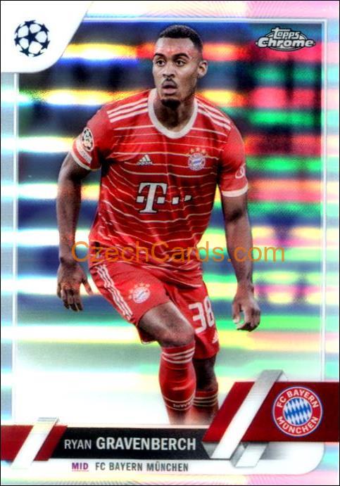 Ryan Gravenberch 2022/23 Topps Chrome Club Competitions #120 Ref