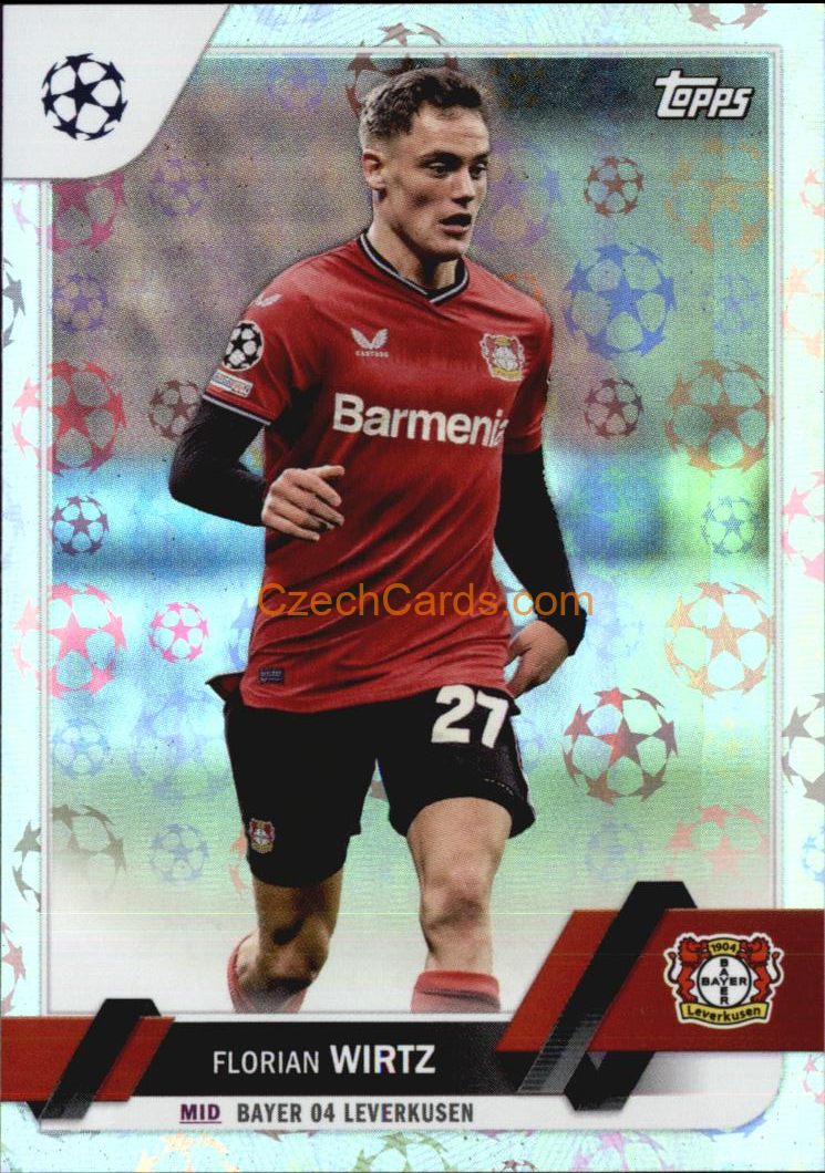 Florian Wirtz 2022/23 Topps Club Competitions Starball #27