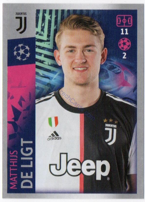 Matthijs De Ligt 2019/20 Topps sticker #221