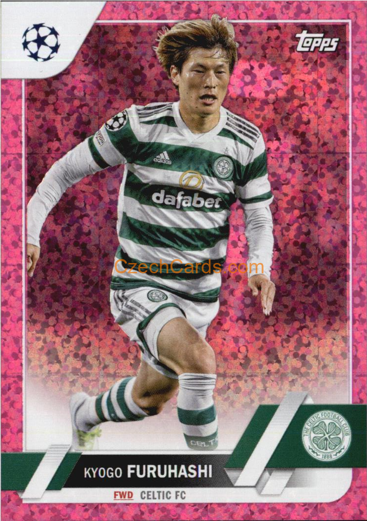 Kyogo Furuhashi 2022/23 Topps Club Competitions Pink #183