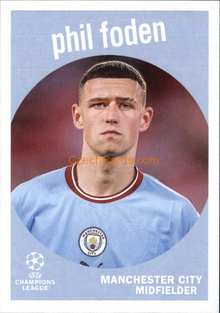 Phil Foden 2022/23 Topps Club Competitions Topps 1959 #59-20