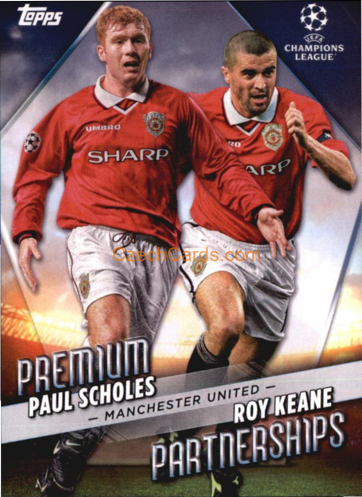 Scholes - Keane 2022/23 Topps Club Competitions Premium Partnership #PP-1
