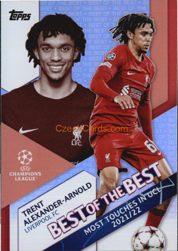 Trent Alexander-Arnold 2022/23 Topps Club Competitions Best Of The Best #BB-4