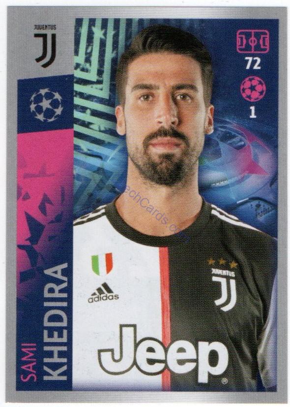 Sami Khedira 2019/20 Topps sticker #223