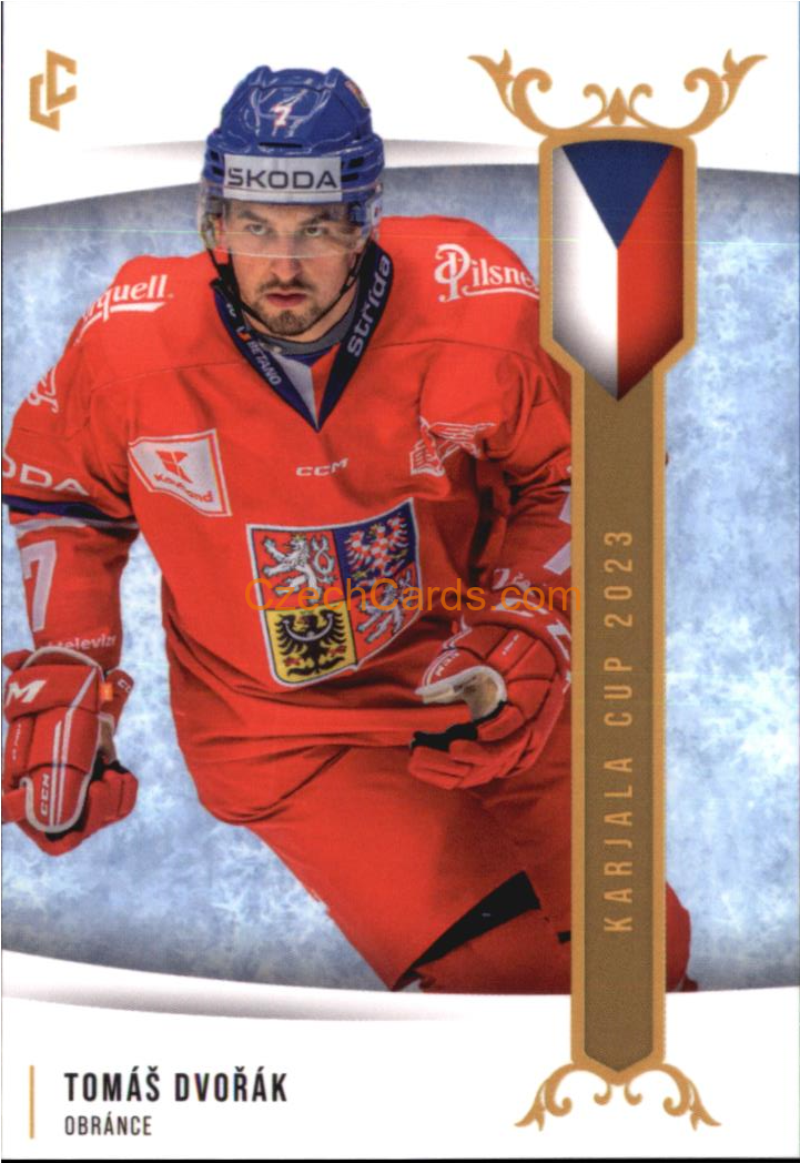 Tomáš Dvořák 2024 Legendary Cards Road to Prague #EHK-01