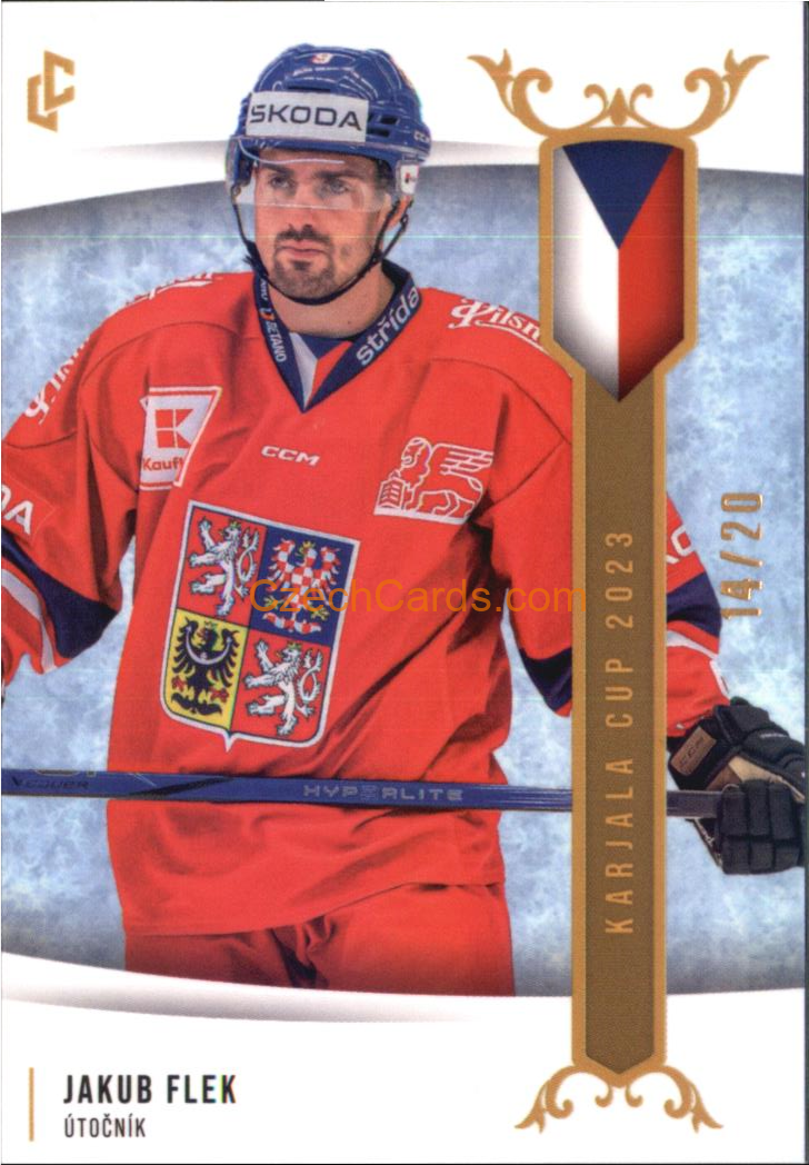 Jakub Flek 2024 Legendary Cards Road to Prague #EHK-03