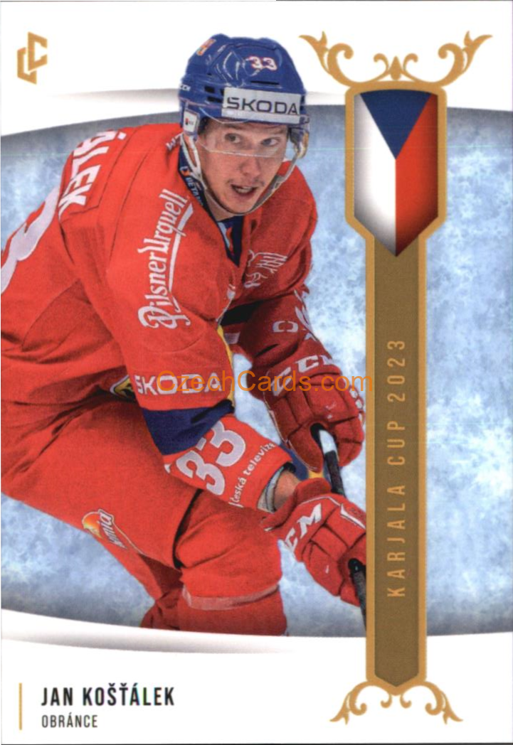 Lukáš Jašek 2024 Legendary Cards Road to Prague #EHK-06