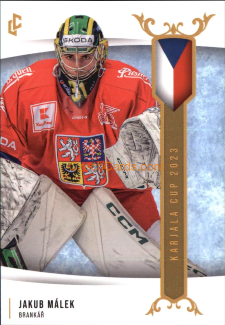 Jakub Málek 2024 Legendary Cards Road to Prague #EHK-14