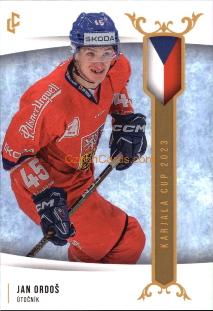 Jan Ordoš 2024 Legendary Cards Road to Prague #EHK-16