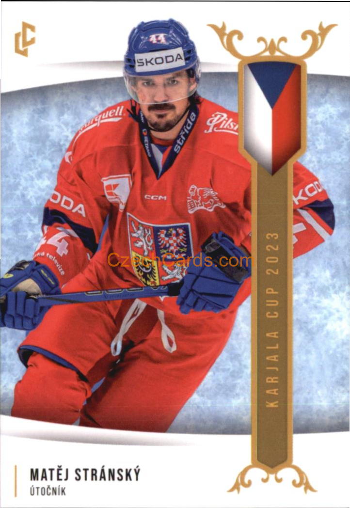 Matěj Stránský 2024 Legendary Cards Road to Prague #EHK-21