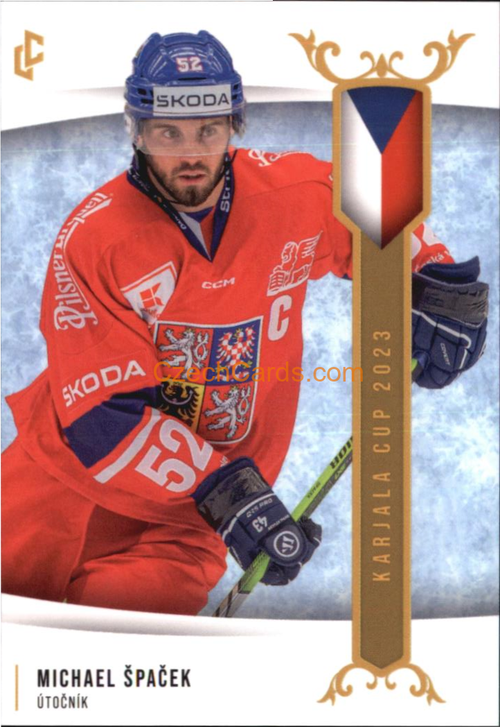 Michael Špaček 2024 Legendary Cards Road to Prague #EHK-22