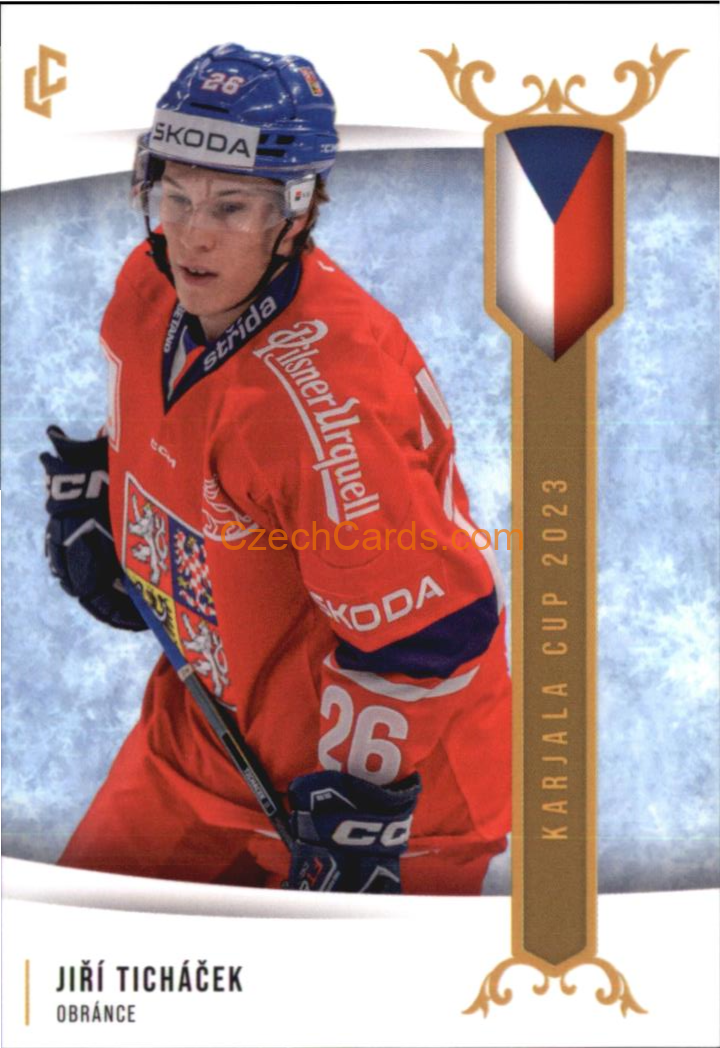 Jiří Ticháček 2024 Legendary Cards Road to Prague #EHK-23