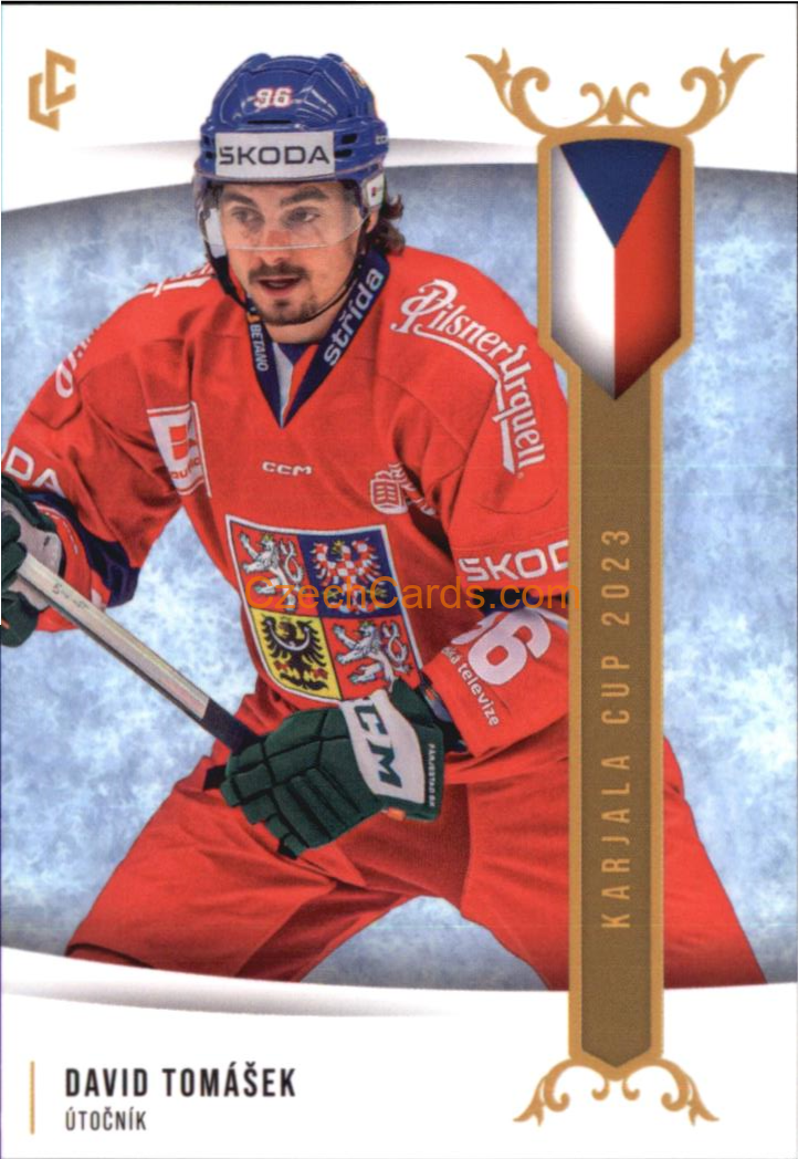 David Tomášek 2024 Legendary Cards Road to Prague #EHK-24