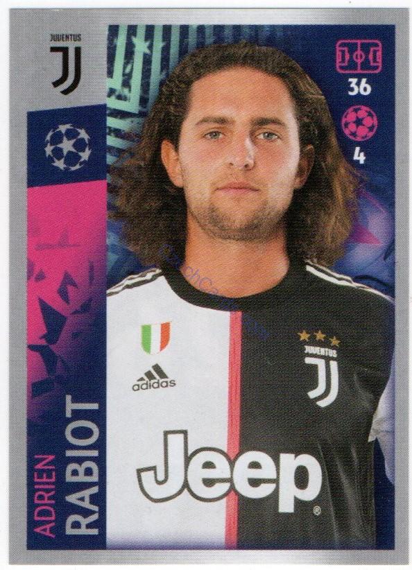 Adrien Rabiot 2019/20 Topps sticker #226