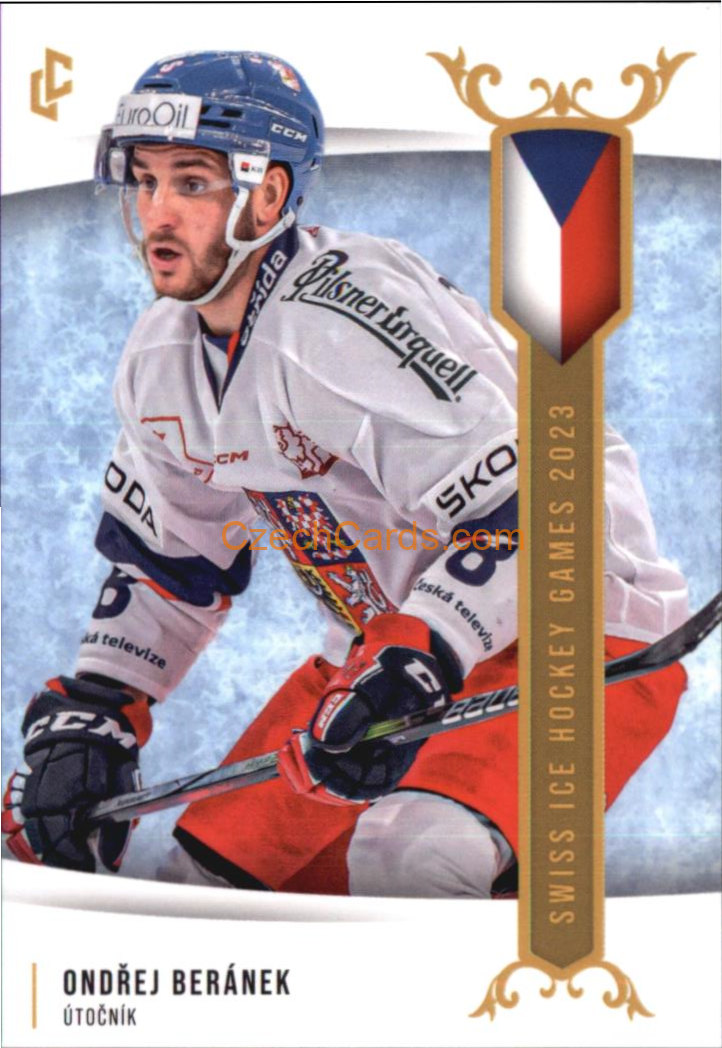 Ondřej Beránek 2024 Legendary Cards Road to Prague #EHS-2