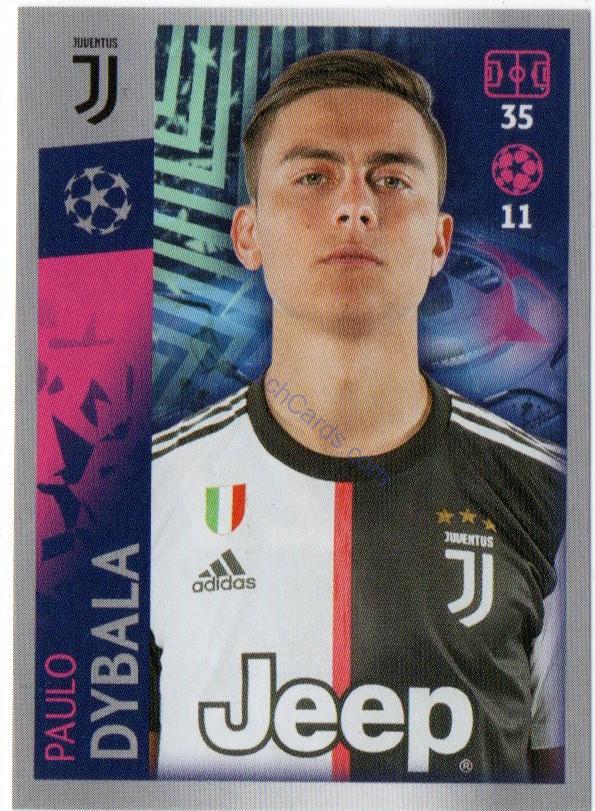 Paulo Dybala 2019/20 Topps sticker #227