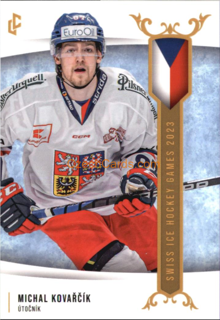 Michael Kovařčík 2024 Legendary Cards Road to Prague #EHS-23