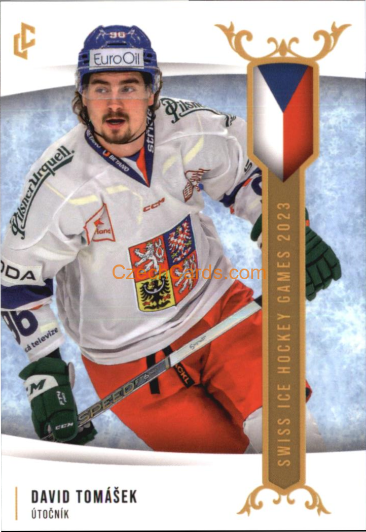 David Tomášek 2024 Legendary Cards Road to Prague #EHS-25