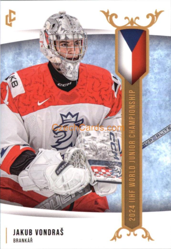 Jakub Vondraš 2024 Legendary Cards Road to Prague #U20-1