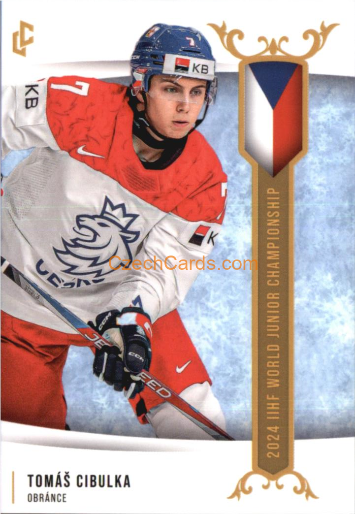 Tomáš Cibulka 2024 Legendary Cards Road to Prague #U20-5