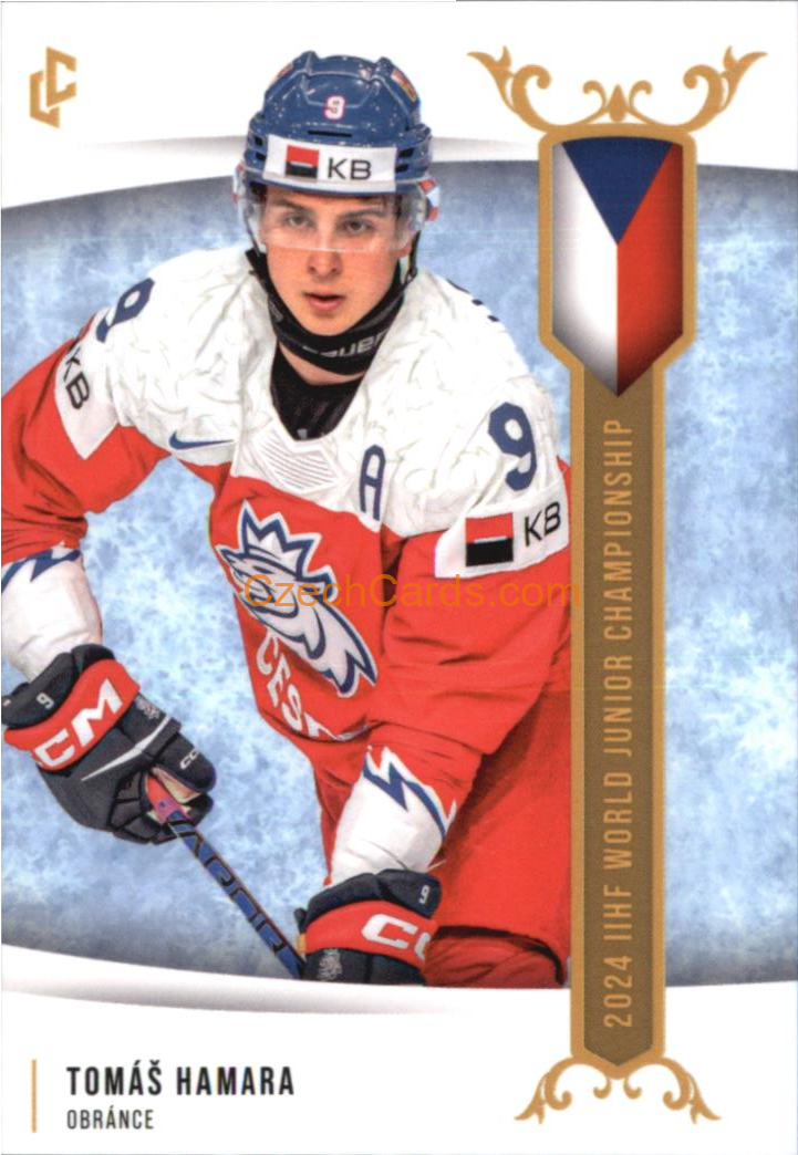 Tomáš Hamara 2024 Legendary Cards Road to Prague #U20-6