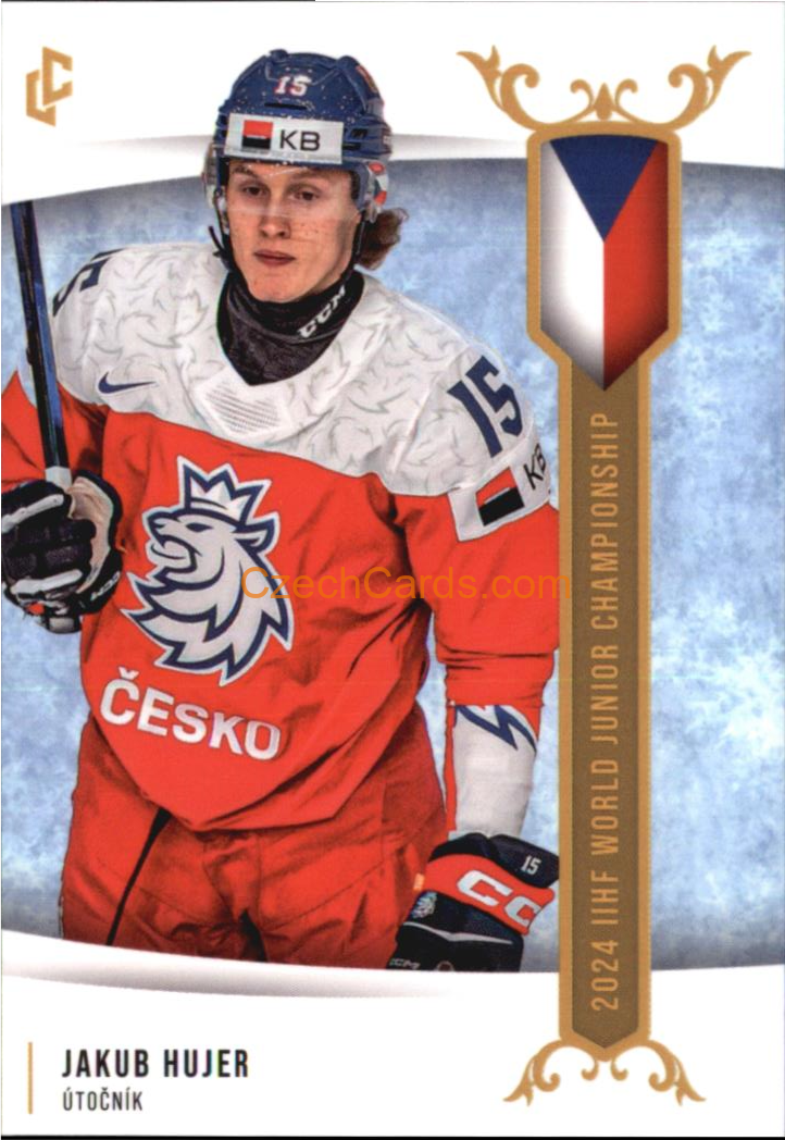 Jakub Hujer 2024 Legendary Cards Road to Prague #U20-11