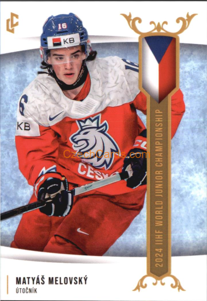Matyáš Melovský 2024 Legendary Cards Road to Prague #U20-12