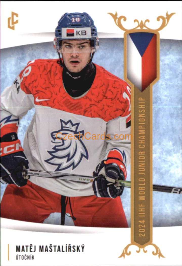 Matěj Maštalířský 2024 Legendary Cards Road to Prague #U20-14