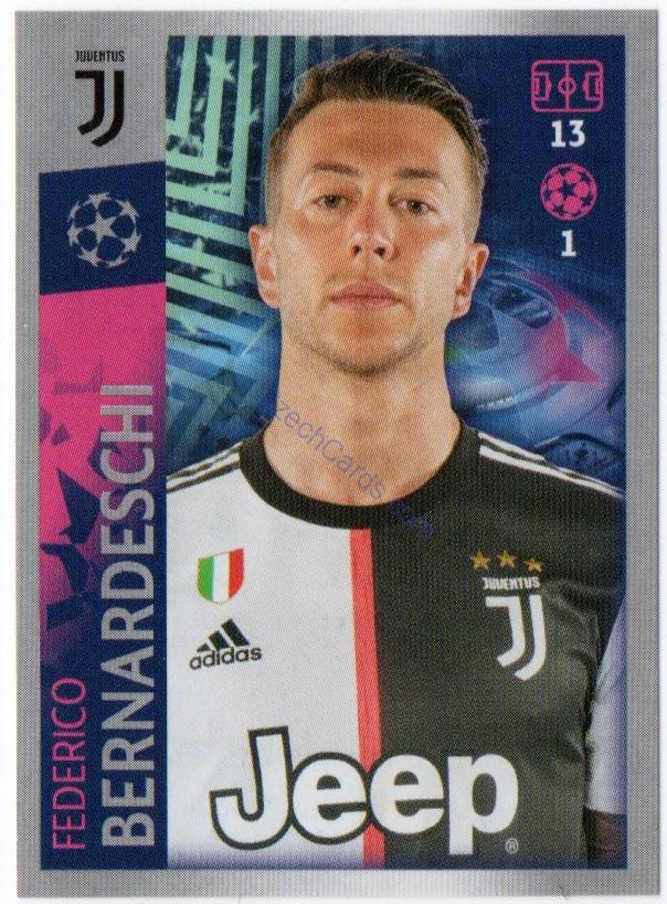Federico Bernardeschi 2019/20 Topps sticker #230