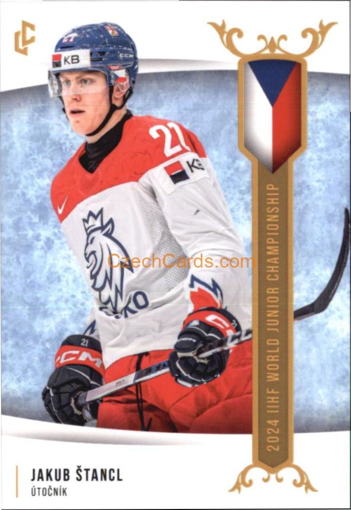 Jakub Štancl 2024 Legendary Cards Road to Prague #U20-17