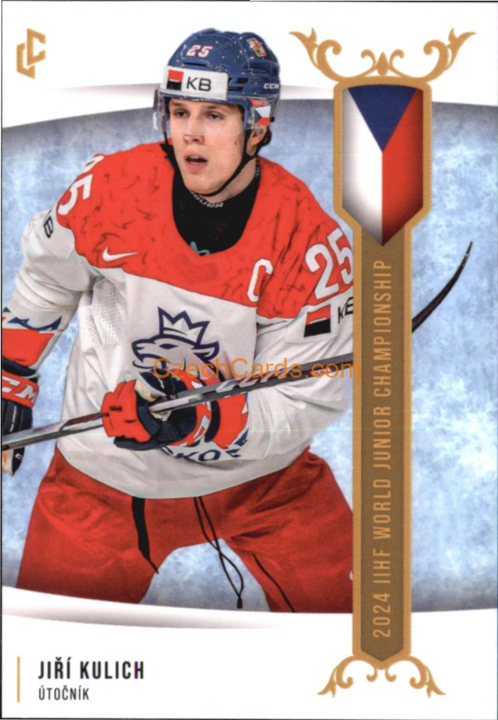 Jiří Kulich 2024 Legendary Cards Road to Prague #U20-20