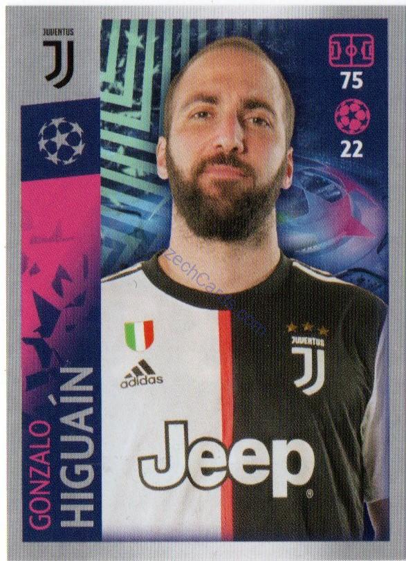 Gonzalo Higuaín 2019/20 Topps sticker #231