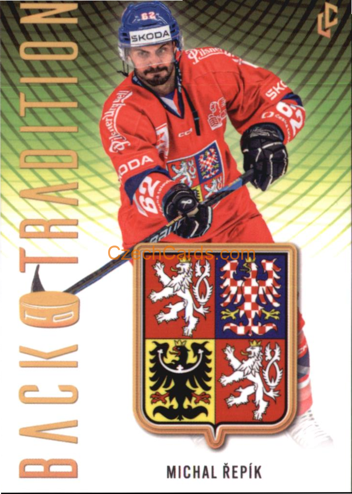 Michal Řepík 2024 Legendary Cards Road to Prague #BTT-4