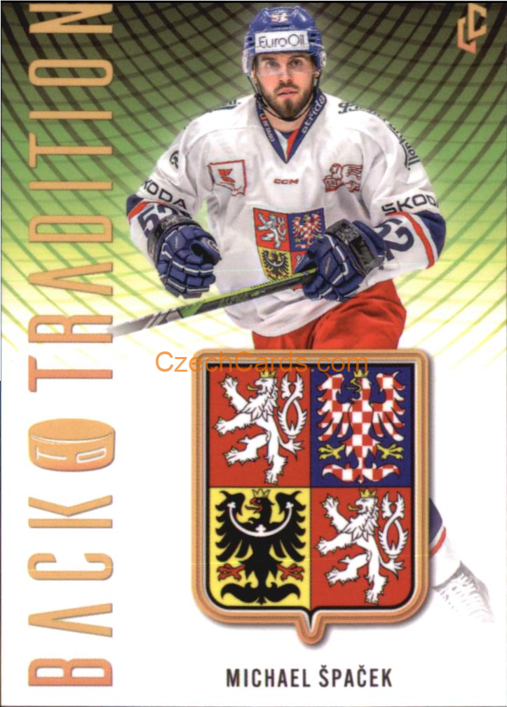 Michael Špaček 2024 Legendary Cards Road to Prague #BTT-6