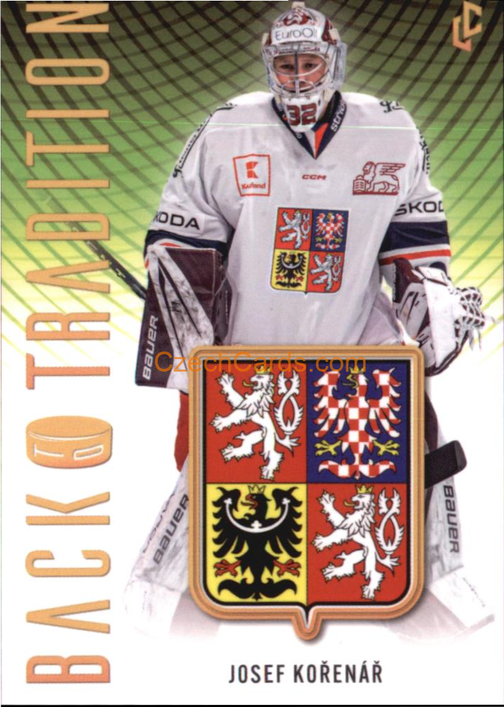 Josef Kořenář 2024 Legendary Cards Road to Prague #BTT-17