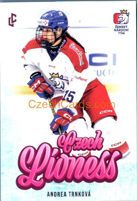 Andrea Trnková 2024 Legendary Cards Road to Prague #LI-4