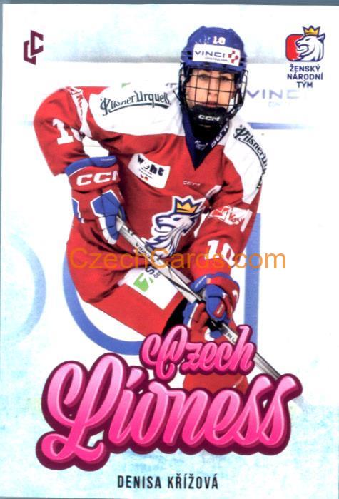 Denisa Křížová 2024 Legendary Cards Road to Prague #LI-7