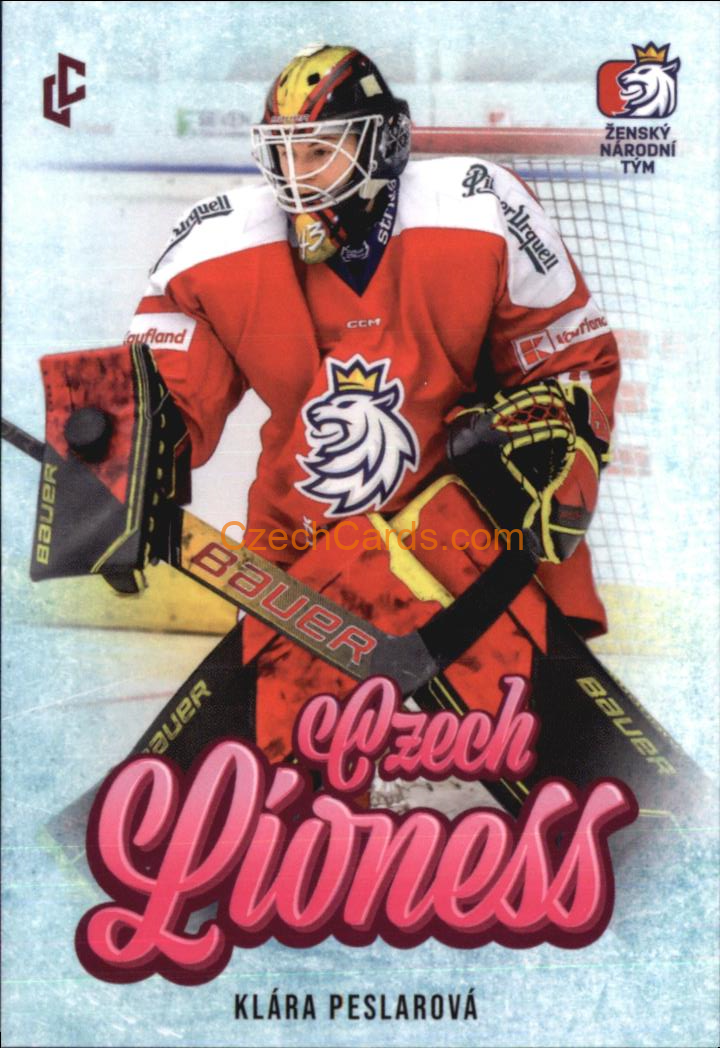 Klára Peslarová 2024 Legendary Cards Road to Prague #LI-15