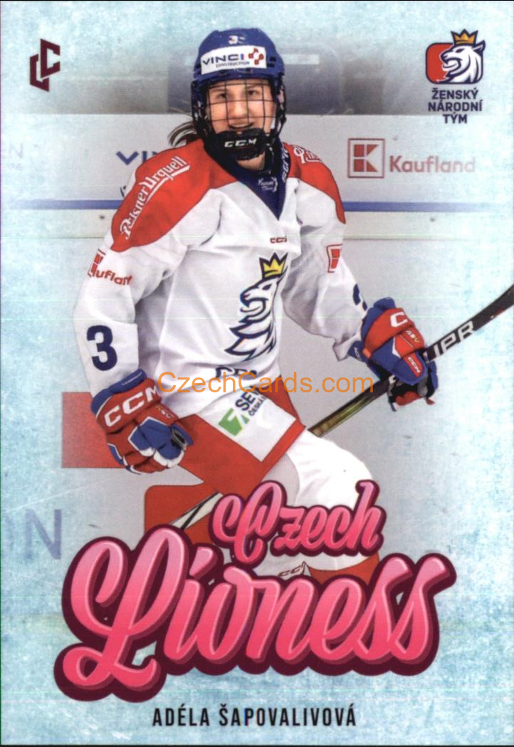 Adéla Šapovalivová 2024 Legendary Cards Road to Prague #LI-19