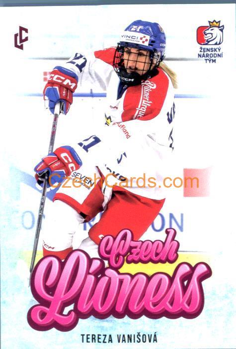 Tereza Vanišová 2024 Legendary Cards Road to Prague #LI-23