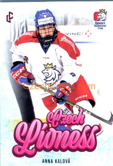 Anna Kalová 2024 Legendary Cards Road to Prague #LI-24