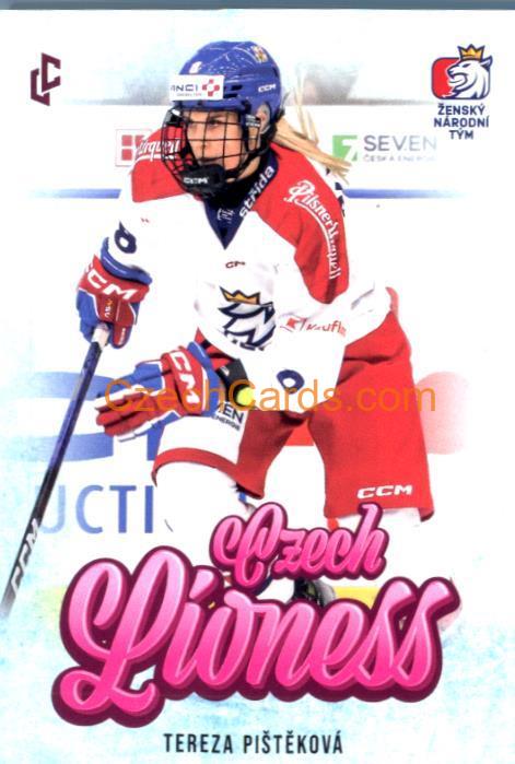 Tereza Pištěková 2024 Legendary Cards Road to Prague #LI-25