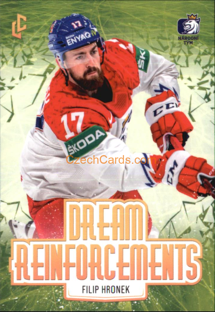 Filip Hronek 2024 Legendary Cards Road to Prague #DR-3