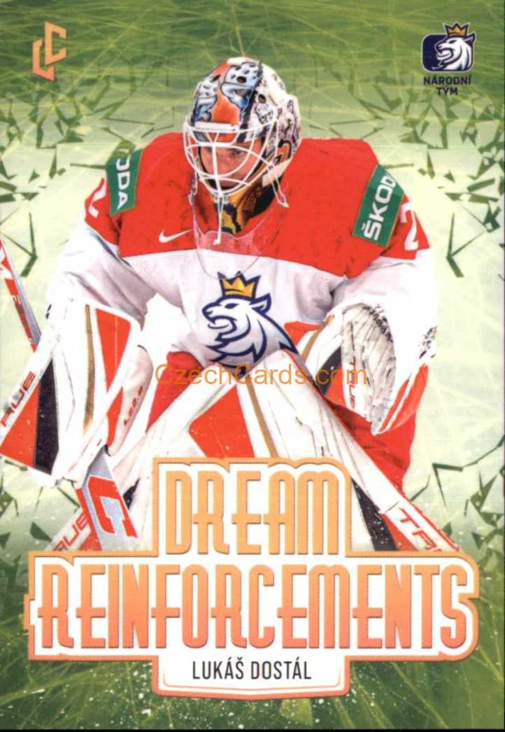 Lukáš Dostál 2024 Legendary Cards Road to Prague #DR-6