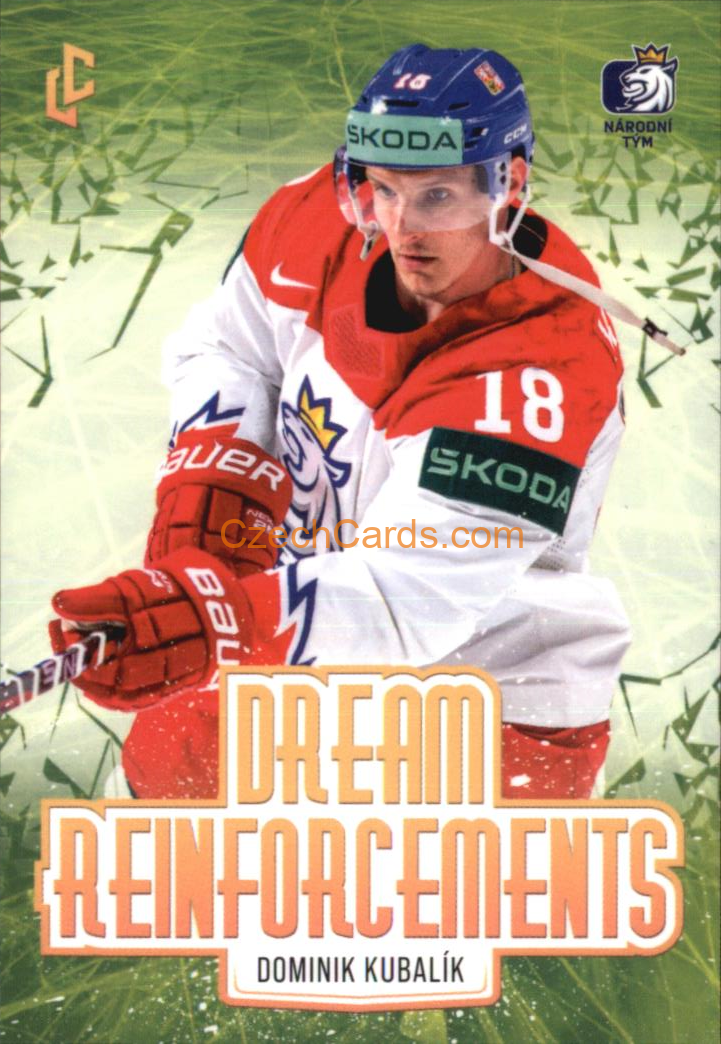Dominik Kubalík 2024 Legendary Cards Road to Prague #DR-10