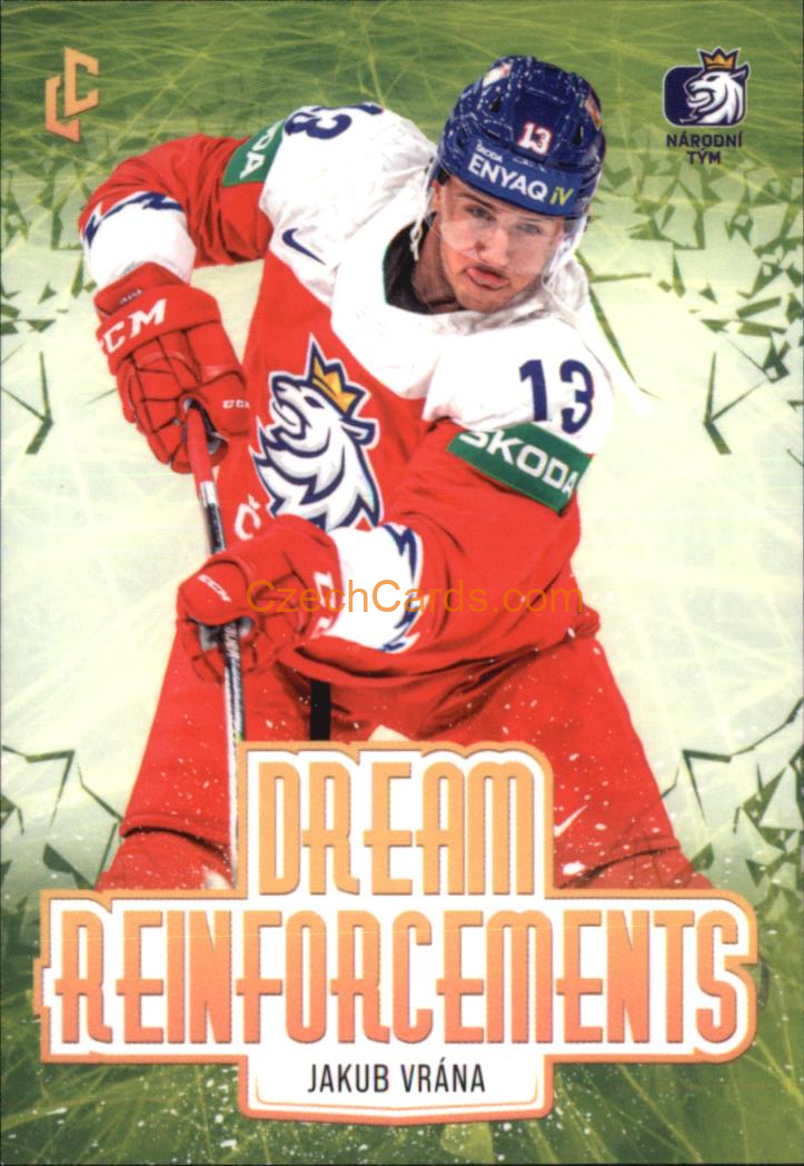 Jakub Vrána 2024 Legendary Cards Road to Prague #DR-14