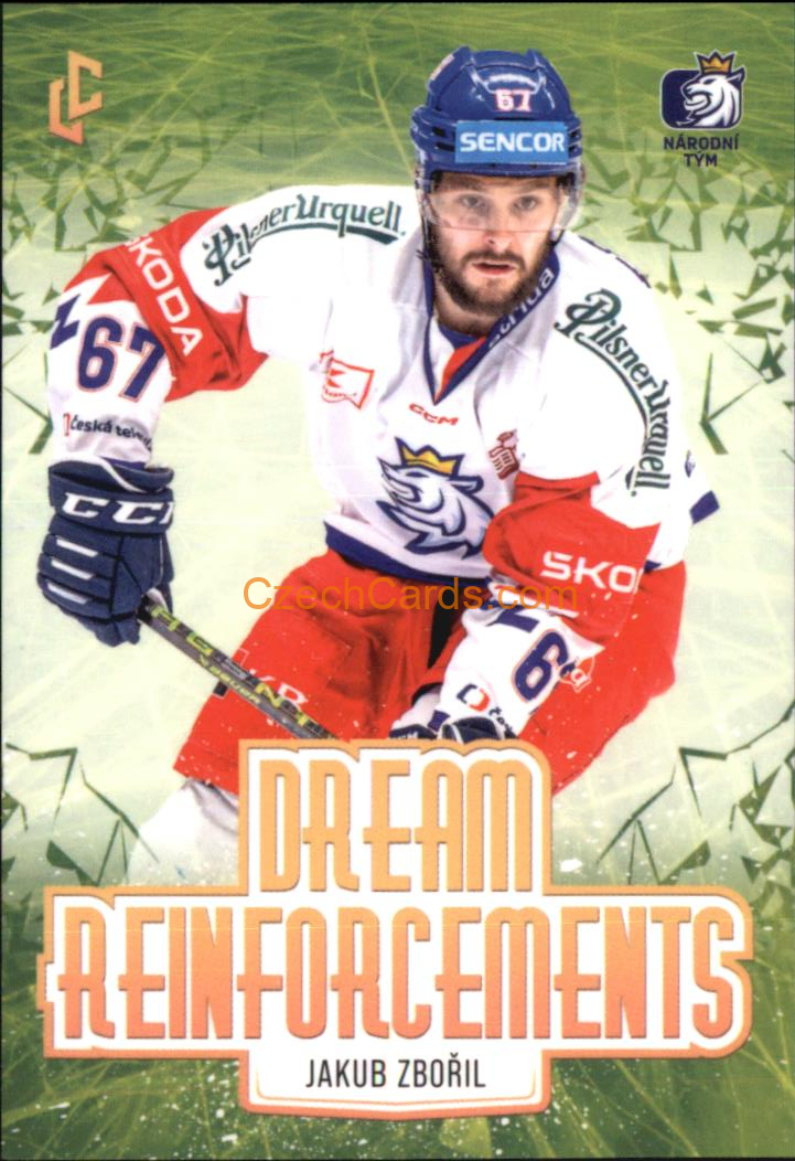 Jakub Zbořil 2024 Legendary Cards Road to Prague #DR-20